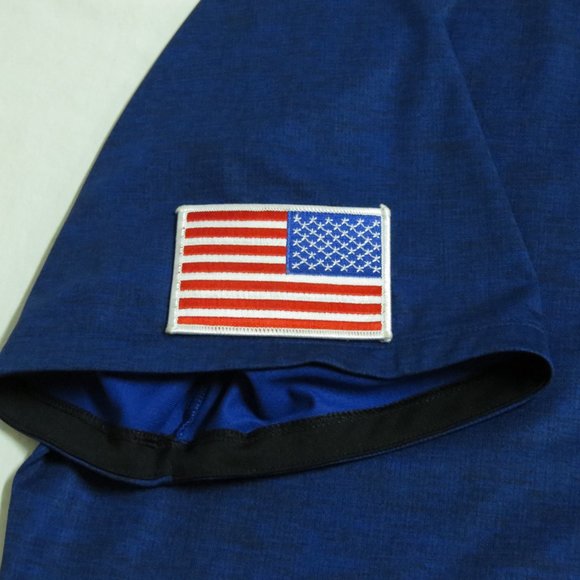 NWOT 3XL Blue Nike Dri-Fit Mens db Polyester #531T Polo Shirt - Picture 5 of 8